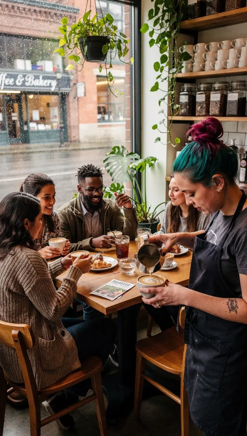Посетитель наслаждается дегустацией свежих фруктов на рынке